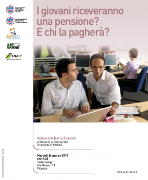 “I giovani riceveranno una pensione? E chi la pagherà?”. Gianpaolo Dalla Zuanna all’Enaip di Vicenza