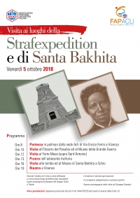 Visita ai luoghi della Strafexpedition e di Santa Bakhita