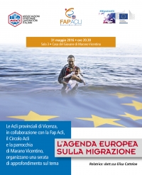 L'Agenda Europea sulla migrazione a Marano Vicentino