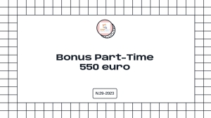 Bonus Part Time 550 €